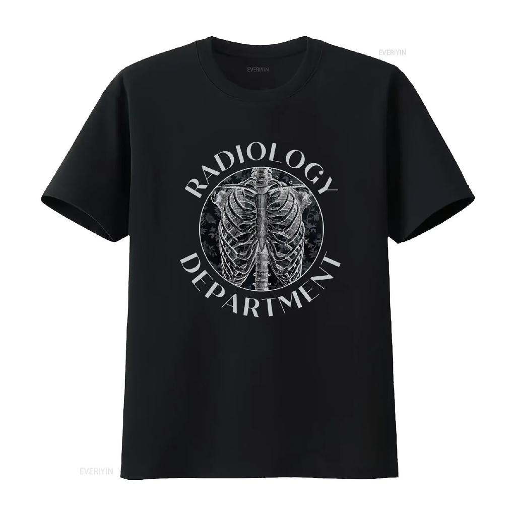 Radiology DepartmenT T Shirt Rad Tech Grad s TechnologisT Retro Style Skeleton vintage Washed Stretched Comfortable fashion