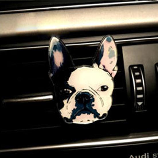 Cartoon Animal Dog Freshener Aromatherapy Car Air Vent Diffuser Clip