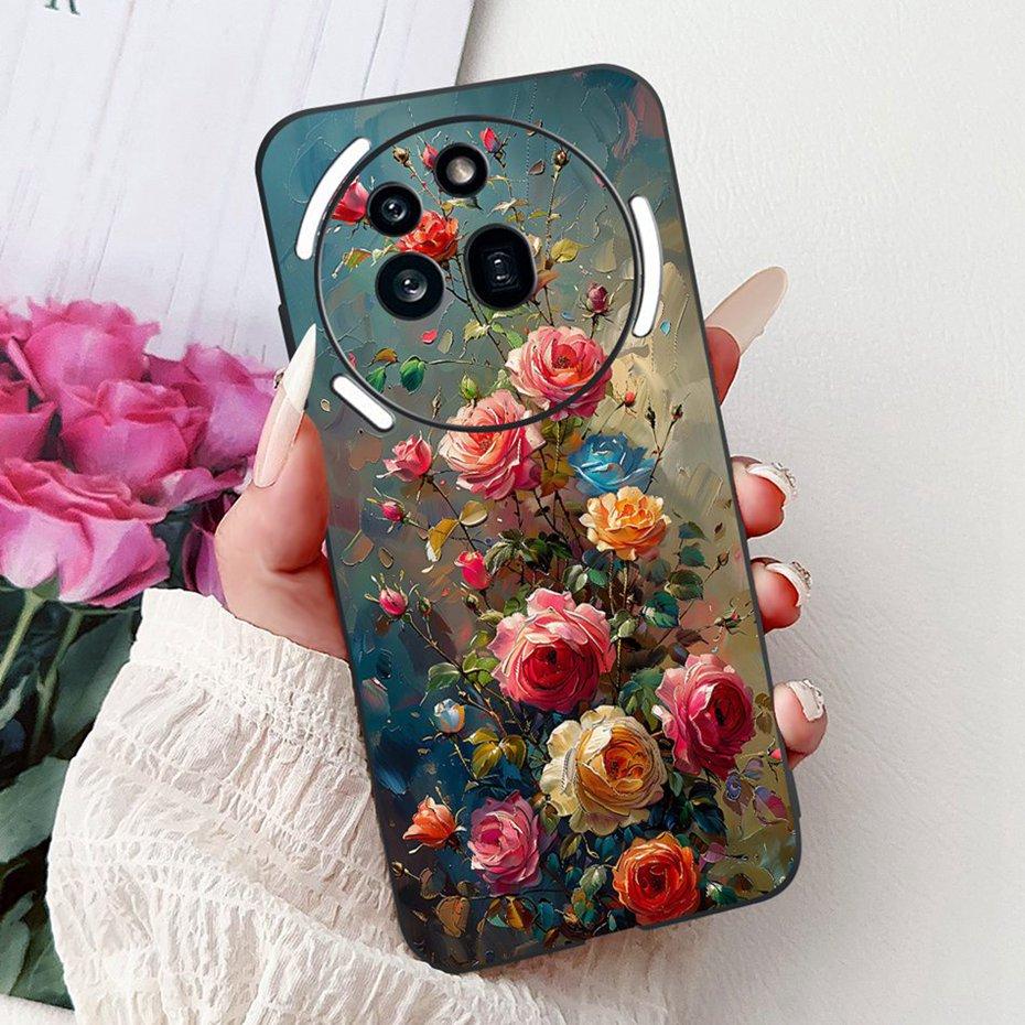 Cute Painting Phone Case For Nothing Phone (3a) Pro Soft Silicone TPU Back Cover For Nothing Phone3a 3a Pro Cases Bumpers
