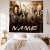 Like Warner Bros Movies Custom Your Name Wall Decor Tapestry Art For Pet Memorial Birthdaywedding Party Backdrop Family Gift