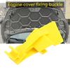 Ford Fiesta MK7 2008 Bonnet Stay Clip Professional Modified Part Yellow Standard Hood Prop Rod Clip Retaine