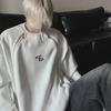 Мужская толстовка с круглым вырезом на молнии - коллекция Весна/Осень 2023, свободный пуловер с длинными рукавами.