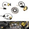 Motorcycle Front /Rear Hydraulic Disc Brake Kit For Most 50cc-125cc Motocross Pit Dirt Bike BBR TTR CRF 50 XR Apollo Motorbike