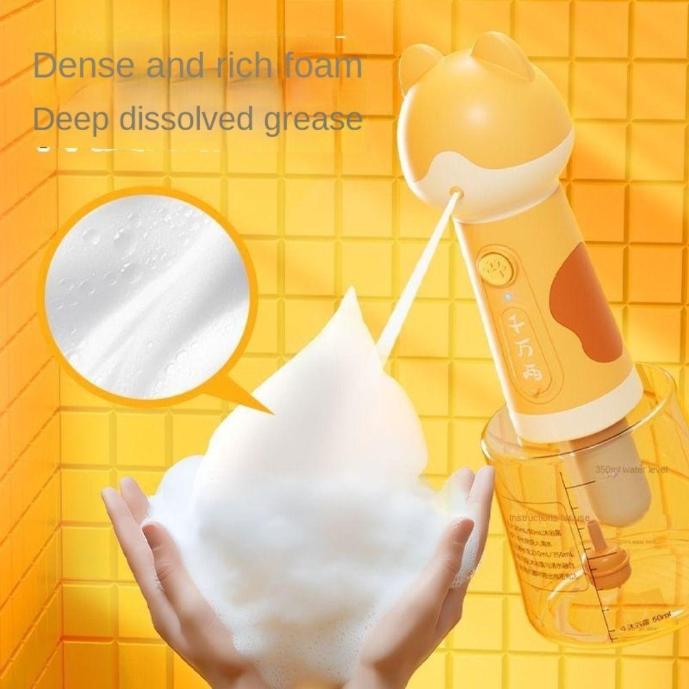 Шампунь Пенообразователь для Мытья Собак Автоматический Дозатор Мыла Питомец Пенообразователь Дом