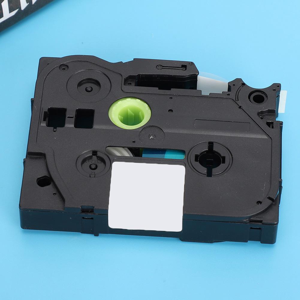 Thermal Printing Tape White‑on‑Green Background 12mm for / TZe Labeling Machine