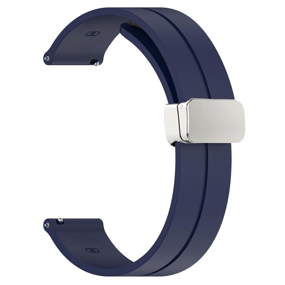 20 мм 22 мм ремешки для часов для Amazfit GTS 4/3/2/2e/GTS2 Mini/GTR 4/Pro/helio Магнитная петля силиконовый браслет Amazfit bip 3 5 6 ремешок