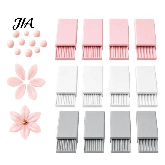 Reusable Clay Bead Machine 4Pcs 3D Print Gel Ball Maker Tools, Nail Art Roller for Flowers, Strip Rolling Mold 2/3/4/5 mm Sphere Shaper Tool