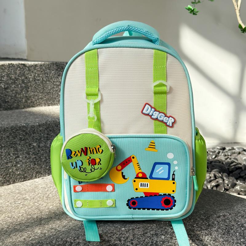 Versatile And Fun Unisex School Backpack With Comfortable Curved Shoulder Straps