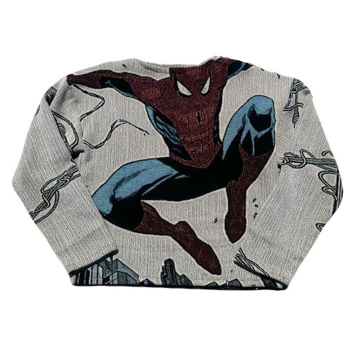 Women's Patterned Pullover Sweater Casual Loose Fit Long Sleeved Knit Top Luxurious Relaxed-fit Slimming and Versatile Top