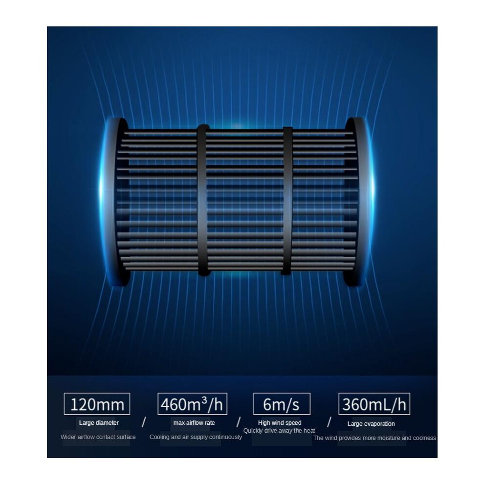 Air conditioning fan home small air cooler cooling fan air purification humidification cold air mobile small air conditioner