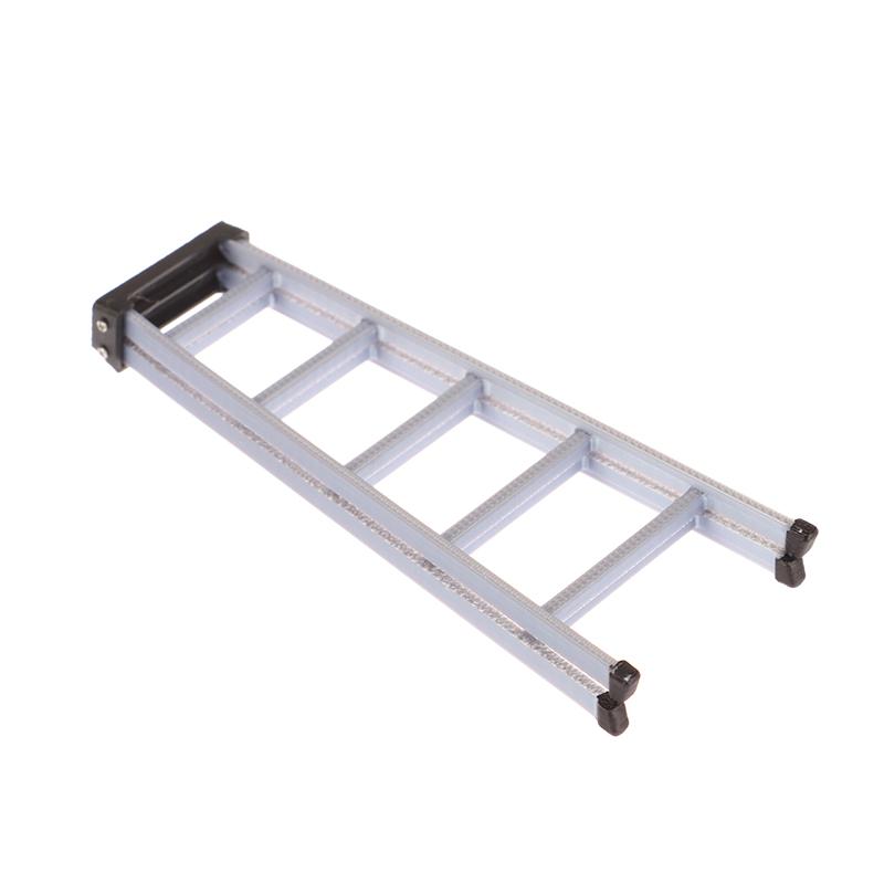 1:12 Dollhouse Mini Plastic Ladder Model Dollhouse Furniture Ladder Decor Toy Accessories Micro Scene Construction Props