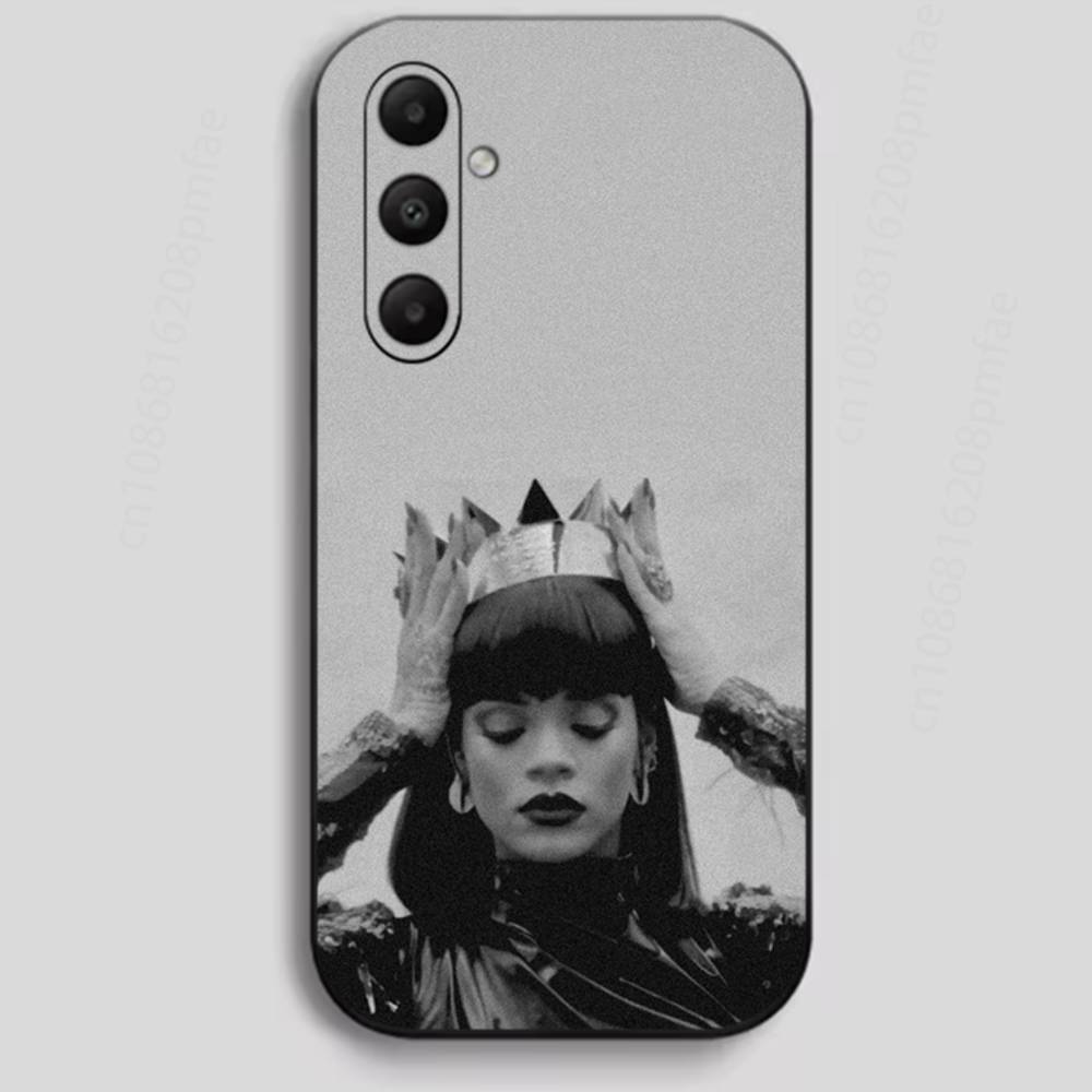 BADgalriri R-Robyn R-Rihanna Fenty Чехол для телефона Samsung Galaxy A13,21s,22,31,32,40,52,71,A91 Мягкий черный корпус