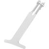 Qiilu Hood Release Handle, Hood Release Pull Handle Billet Aluminium Alloy for R32 MK4 2004 (Silver)
