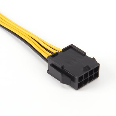 Pci-E 8-контактный штекер на 8-контактный гнездовой Pci Express удлинительный кабель питания для видеокарты