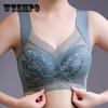 Нижнее белье больших размеров для женщин, бесшовные бюстгальтеры пуш-ап, жилет, сексуальный кружевной топ, женский беспроводной удобный бюстгальтер без косточек, сексуальное женское белье