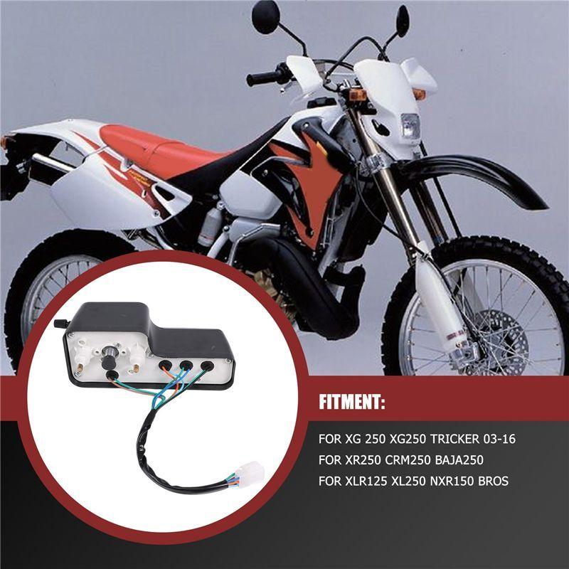 Authentic Motorcycle LCD Digital Speedometer Tachometer Odometer Gauge For Honda XR250 CRM250 BAJA250