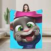 Плед T-Talking T-Tom And F-Friends для дивана Пушистый плюшевый плед 50x60 дюймов Покрывала разных размеров для всех сезонов