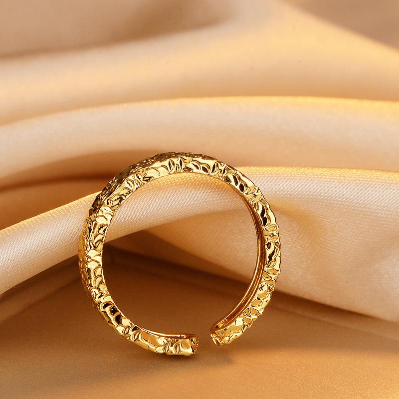 Кольцо из колотого льда, трехстороннее, мужское и женское, Ins Niche Light, роскошное, высокого класса, простое, простое кольцо