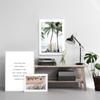 Тропическое украшение, картина, скандинавские доски для серфинга, постер с принтом пальмы, пейзаж, декор комнаты, настенная живопись на холсте, современная картина
