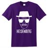 Крутая мужская футболка Breaking Bad Одежда Топ Качество 100% хлопок свободная с принтом Хайзенберга футболка повседневная мужская футболка