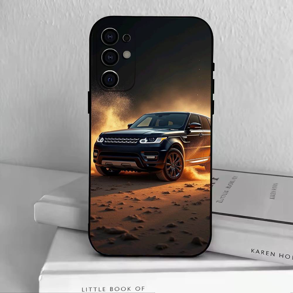 Чехол для телефона Range Rover Sport для Samsung S25, S24, S21, S22, S23, S30, Ultra, S20, Plus, Fe, Мягкий силиконовый черный чехол