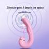 Изумрудный вибрирующий и похлопывающий G-spot и клиторальный массажер для женщин