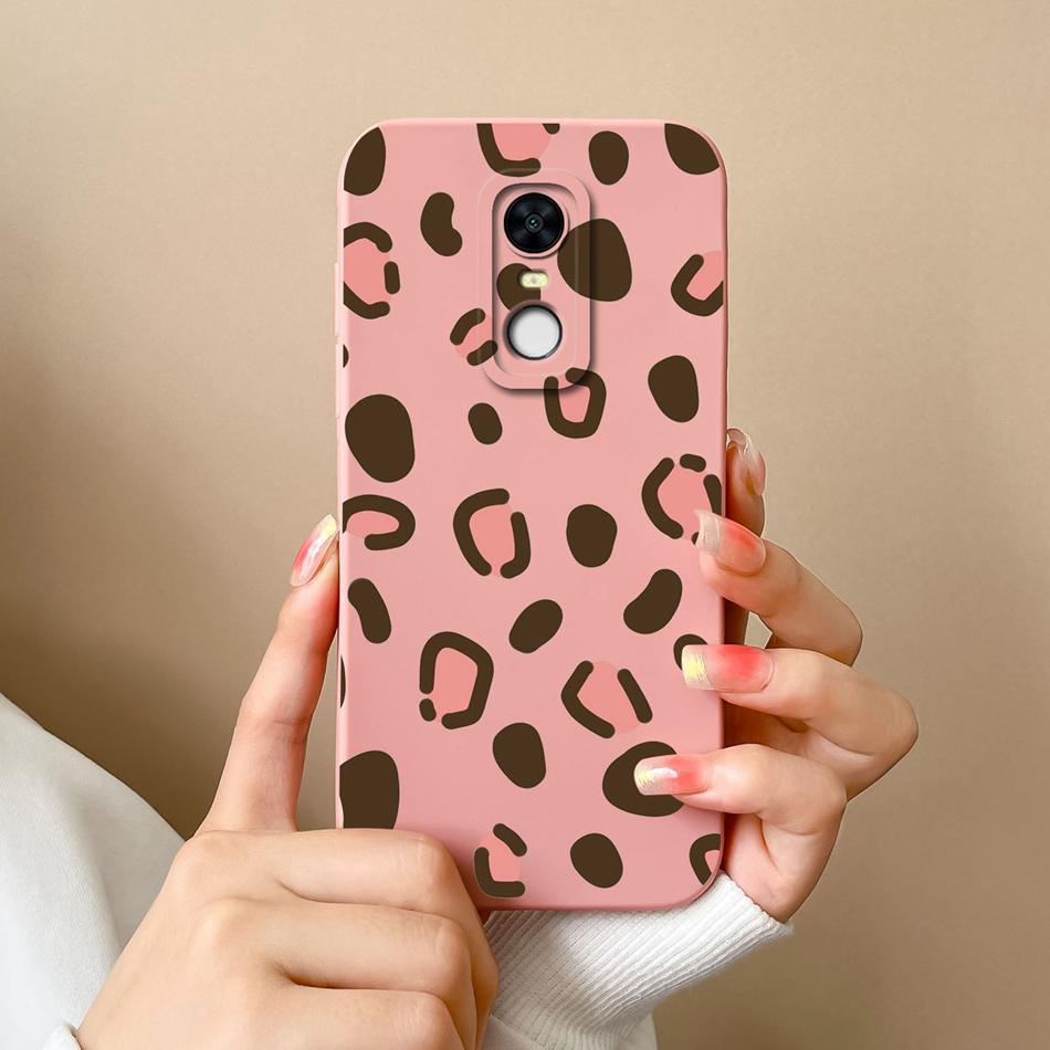 For Redmi Note5 Redmi5 Plus Phone Case Cartoon Liquid Silicone Full Coverage Anti Drop Funda For Redmi 5 Plus Note 5 Bumper Capa