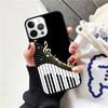 Музыкальная Чехол-Ракушка с Клавишами Пианино для iPhone 17 Air 15 16 14 13 12 Pro Max 11 Pro Max Plus Чехол для Телефона