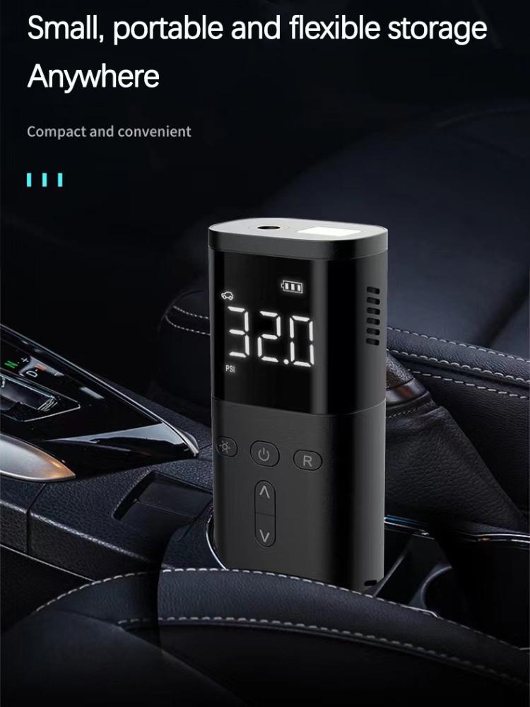 Надувной насос 12 В портативный автомобильный воздушный компрессор для мотоциклов, велосипеда, лодки, накачивающий шины, цифровой автоматический надувной насос