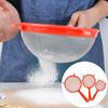 Lightweight Food Sieve Hanging Hole Design Durable Filter New Mesh Scoop Strainer for Home Kitchen