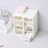 Desktop Cosmetic Storage Box 4 Drawer Units Container Case Small Organizer Box