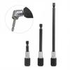 3pcs Set 1/4 Hex Shank Screw Driver Extension Bit Quick Release Holder Tool Efficient Magnetic Bit Holder For Precise And Secure Fastening