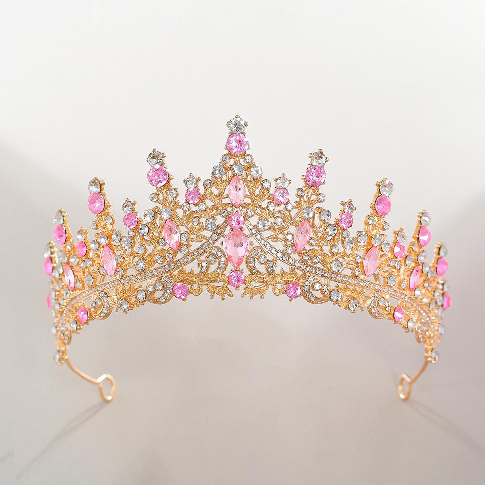 Элегантная хрустальная свадебная тиара - Свадебный и праздничный аксессуар для волос