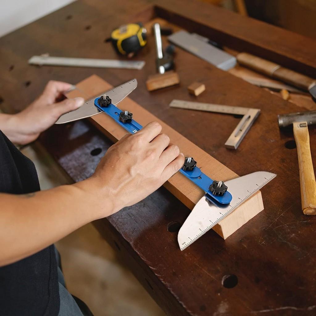 Портативная бытовая измерительная линейка для лестниц Профессиональный инструмент для измерения при ремонте лестниц Линейка для лестниц из алюминиевого сплава