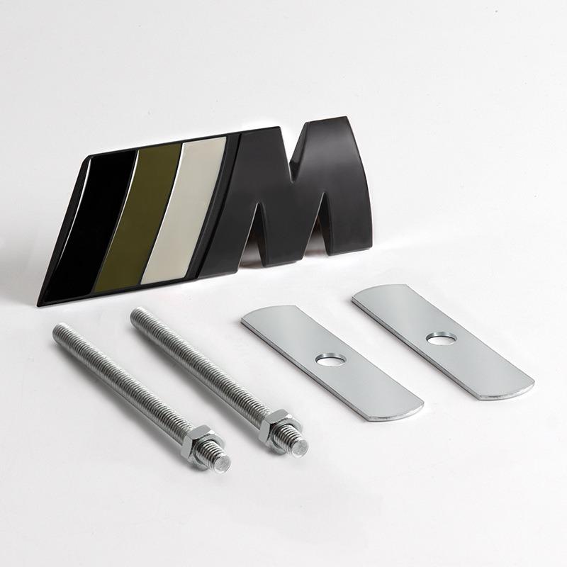 1 шт. Металлическая решетка BMW M-значок Зажим Ножка Фиксированная Модификация Логотип Декоративная наклейка Для BMW M1 M2 M3 M4 M5 M6 M7 M8 Аксессуары