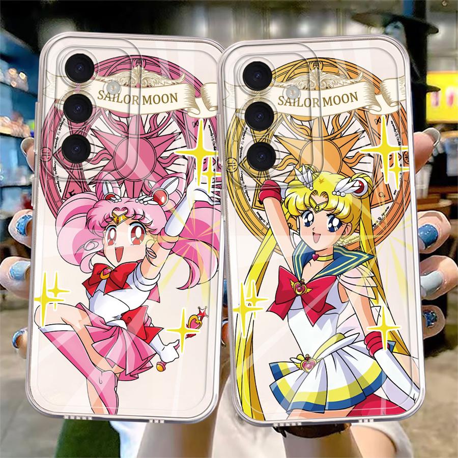 Чехол Sailor Chibi Moon для Samsung Galaxy A57 A34 A35 A56 A55 A25 A51 A14 A16 A26 A24 A52 A36 A37 A54 A15 A52 A17 Чехол для телефона