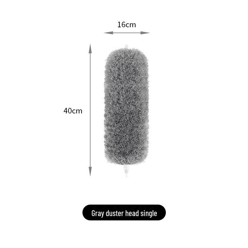 Раздвижная микрофибровая щетка для уборки пыли и пыли для дома