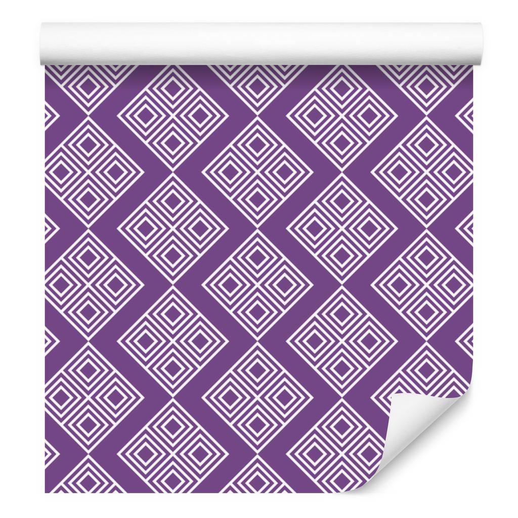 Wallpaper Geometric pattern purple, purple background 50x1000