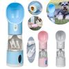 Pet 4 в 1 портативная бутылка для воды для собак маленьких больших собак кошек прогулки герметичные поилки для щенков кормушка принадлежности для чихуахуа