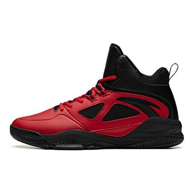 Баскетбольные кроссовки Dominator Shock Absorbing Breathable High Top, мужские, красные, черные 91931109-3