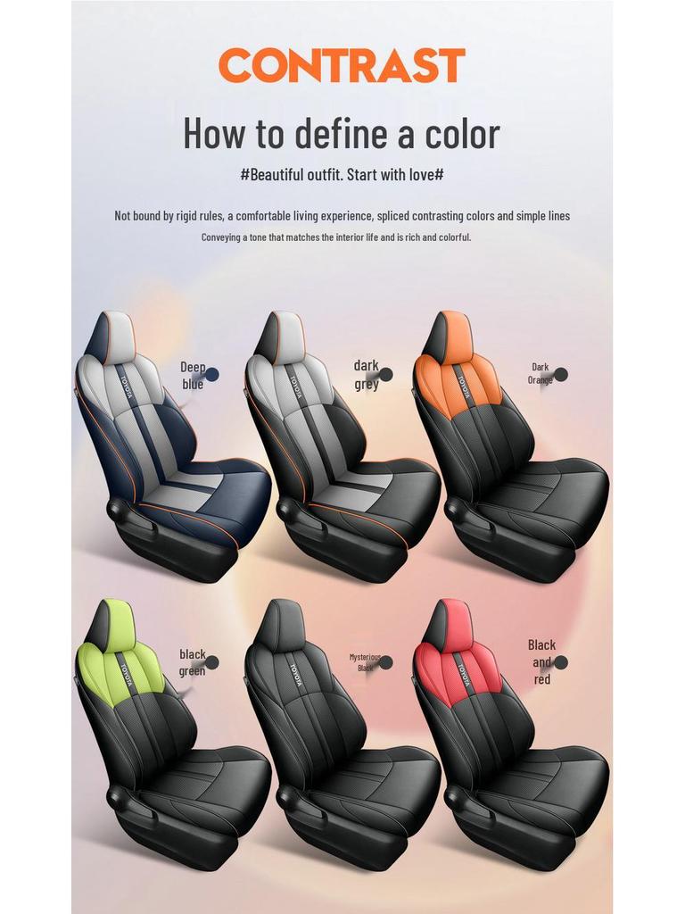 2022 Facelifted TNGA 1.5L CVT LEVIN Leather Car Seat Covers