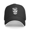 Misfits Heavy Metal Baseball Caps Retro Punk Horror Skull Sandwich Cap for Men Women Adjustable Dad Hat Outdoor