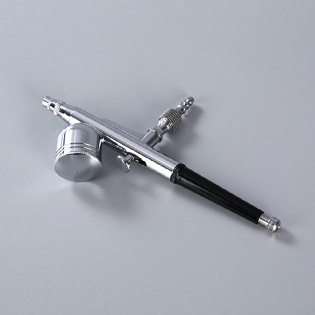 For Nail Art Cake Toy Models Gravity Feed Trigger Type Dual Action Airbrush Pen Replace Cup Airflow Adjustable Spray Gun