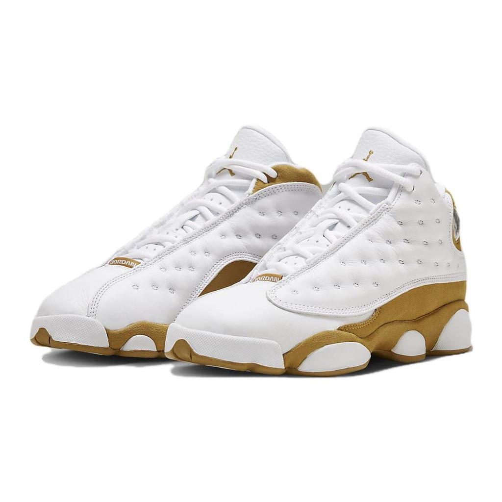 Детские кроссовки Air Jordan 13 Retro GS Wheat 2023 белые DJ3003-171