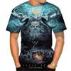Летняя новая мода американская хэви-метал группа Testament мужская 3D-печатная футболка унисекс хип-хоп повседневная футболка Cools Rock Street