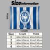 Custom Name Brighton & Hove Albion Printed Tapestry – Wall Hanging for Bedrooms, Dorms, and Home Decor