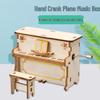 DIY Hand-Crank Music Box Kit for Kids: 8-Tone Piano Science Project
