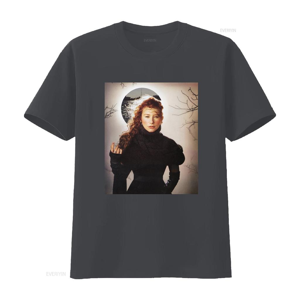 Tori Amos T Shirt vintage Washed Slightly Casual Top For Everyday Wear graphic Unisex Comfortable fashion designer clothes