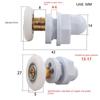 Brass Sliding Door Wheel Replacement Parts Sliding Roller New Shower Door Rollers  Bathtub