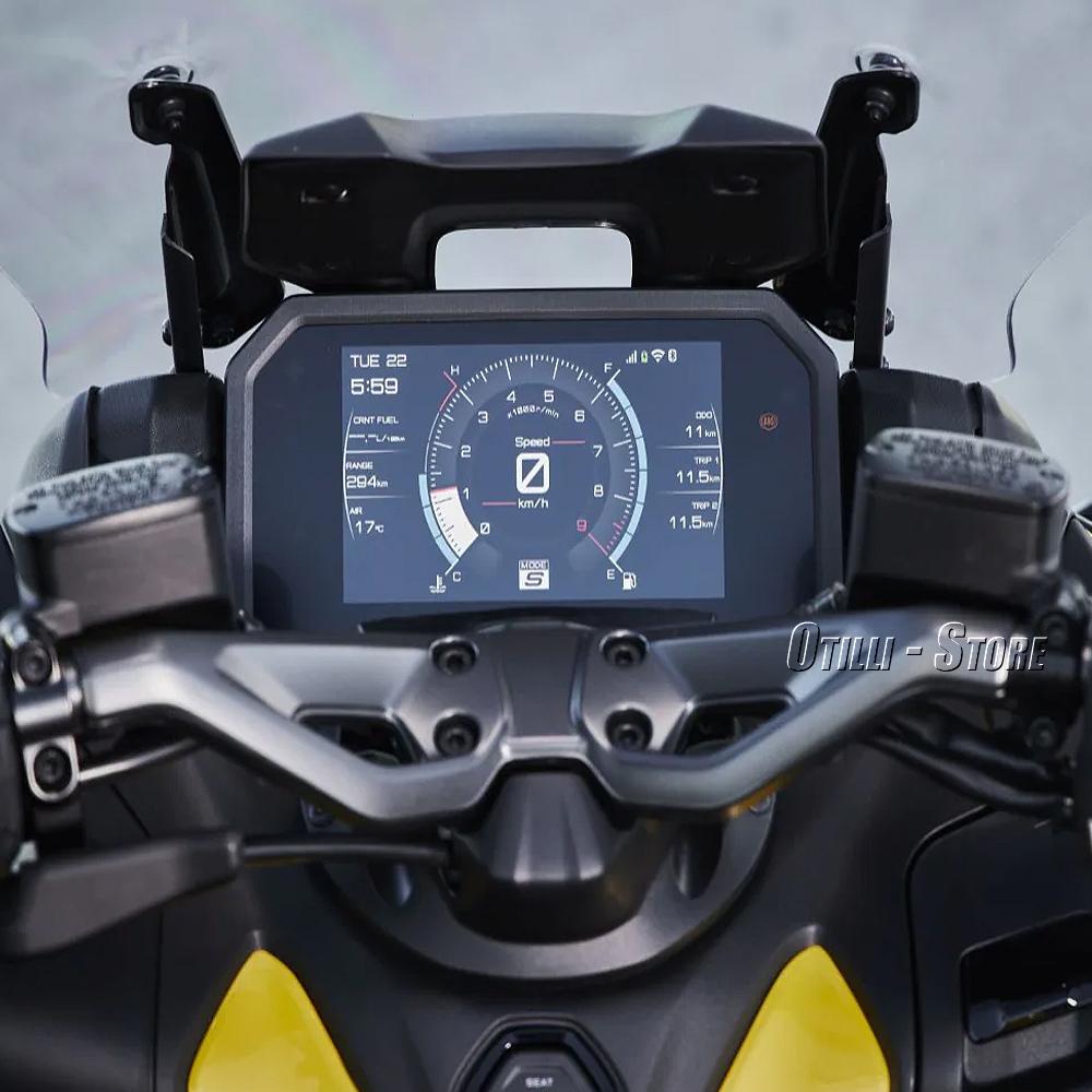 Новый алюминиевый руль для мотоцикла Yamaha T-Max 560 T-MAX560 TMAX560 T-MAX TMAX 560 2022 2023 2024 Руль Черный